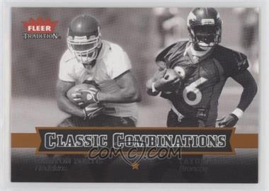 2004 Fleer Tradition - Classic Combinations #6 CC - Clinton Portis, Tatum Bell /250