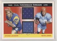 Steven Jackson, Kevin Jones [Good to VG‑EX] #/100