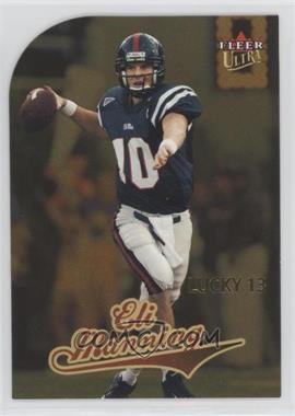 2004 Fleer Ultra - [Base] - Gold Medallion #201 - Lucky 13 - Eli Manning