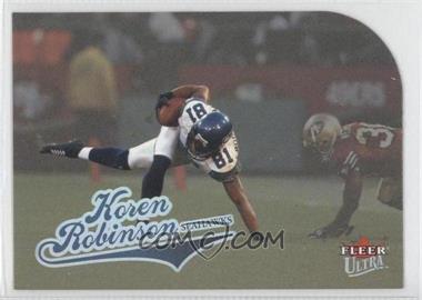 2004 Fleer Ultra - [Base] - Platinum Medallion #193 - Koren Robinson /66