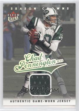 2004 Fleer Ultra - Season Crowns Game-Used - Platinum #24 - Chad Pennington /29