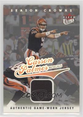 2004 Fleer Ultra - Season Crowns Game-Used - Platinum #6 - Carson Palmer /29