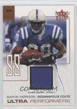 2004 Fleer Ultra - Ultra Performers Game-Used - Copper #UP/MH - Marvin Harrison