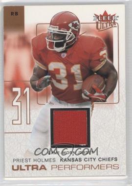 2004 Fleer Ultra - Ultra Performers Game-Used - Copper #UP/PH - Priest Holmes