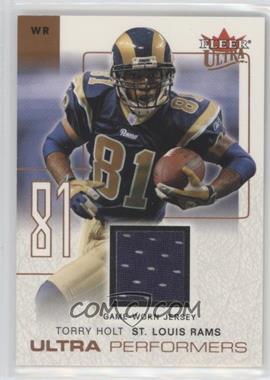 2004 Fleer Ultra - Ultra Performers Game-Used - Copper #UP/TH - Torry Holt