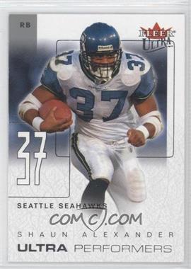 2004 Fleer Ultra - Ultra Performers #12UP - Shaun Alexander