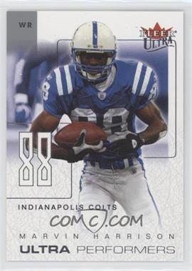 2004 Fleer Ultra - Ultra Performers #6UP - Marvin Harrison