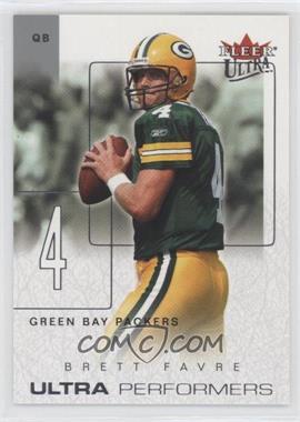 2004 Fleer Ultra - Ultra Performers #9UP - Brett Favre