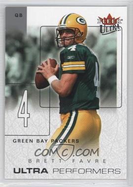 2004 Fleer Ultra - Ultra Performers #9UP - Brett Favre