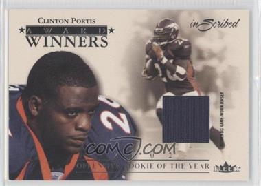 2004 Fleer inScribed - Award Winners Jerseys #AWJ-CP - Clinton Portis /175