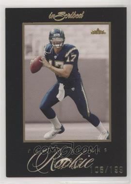 2004 Fleer inScribed - [Base] - Black Border Gold #78 - Philip Rivers /199