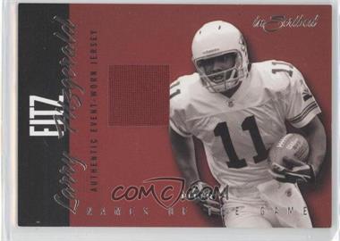 2004 Fleer inScribed - Names of the Game - Jerseys #NGJ-LF - Larry Fitzgerald