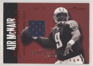 2004 Fleer inScribed - Names of the Game - Red Jerseys #NGJ-SM - Steve McNair /79