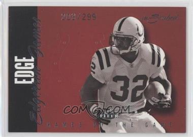 2004 Fleer inScribed - Names of the Game #5NG - Edgerrin James /299