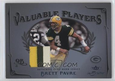 2004 Fleer inScribed - Valuable Players Jerseys - Missing Serial Number #VPJ-BF - Brett Favre