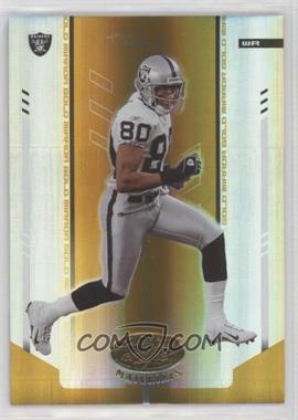 2004 Leaf Certified Materials - [Base] - Mirror Gold #87 - Jerry Rice /25