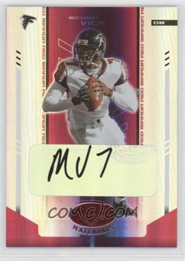 2004 Leaf Certified Materials - [Base] - Mirror Red Signatures #5 - Michael Vick /120