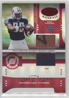 2004 Leaf Certified Materials - [Base] - Mirror Red #233 - Freshman Fabric - Ben Troupe /150