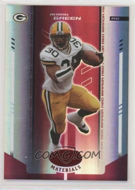 2004 Leaf Certified Materials - [Base] - Mirror Red #41 - Ahman Green /100