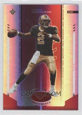 2004 Leaf Certified Materials - [Base] - Mirror Red #74 - Aaron Brooks /100