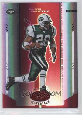 2004 Leaf Certified Materials - [Base] - Mirror Red #83 - Curtis Martin /100