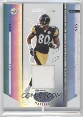 2004 Leaf Certified Materials - [Base] - Mirror White Materials #100 - Plaxico Burress /250