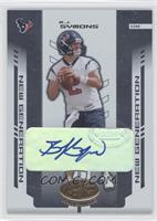 New Generation - B.J. Symons #/1,000