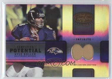 2004 Leaf Certified Materials - Certified Potential - Infinite Prime #CP-19 - Kyle Boller /25