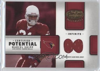 2004 Leaf Certified Materials - Certified Potential - Infinite #CP-20 - Marcel Shipp /75