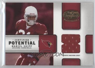 2004 Leaf Certified Materials - Certified Potential #CP-20 - Marcel Shipp /150