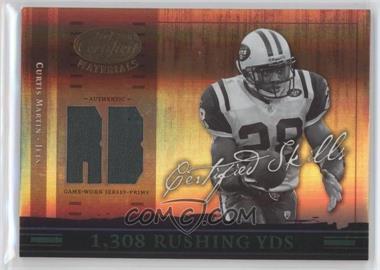2004 Leaf Certified Materials - Certified Skills - Positions Prime #CS-31 - Curtis Martin /25