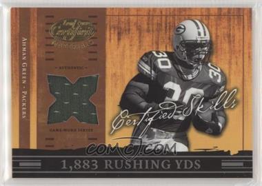 2004 Leaf Certified Materials - Certified Skills #CS-21 - Ahman Green /175