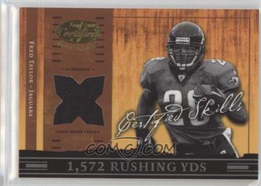 2004 Leaf Certified Materials - Certified Skills #CS-25 - Fred Taylor /175