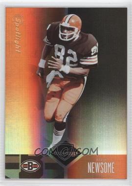 2004 Leaf Limited - [Base] - Spotlight Bronze #135 - Ozzie Newsome /100