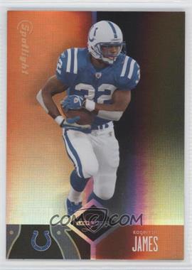 2004 Leaf Limited - [Base] - Spotlight Bronze #37 - Edgerrin James /100