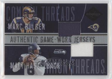 2004 Leaf Limited - Common Threads #CT-10 - Marc Bulger, Matt Hasselbeck /50 [Poor to Fair]