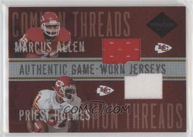 2004 Leaf Limited - Common Threads #CT-15 - Marcus Allen, Priest Holmes /50