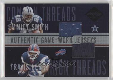 2004 Leaf Limited - Common Threads #CT-24 - Emmitt Smith, Travis Henry /50