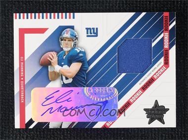 2004 Leaf Rookies & Stars - [Base] - Autographs #275 - Rookie Jersey - Eli Manning /50