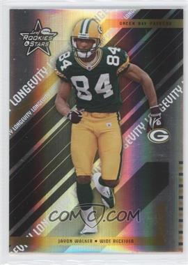 2004 Leaf Rookies & Stars - [Base] - Longevity Parallel Holofoil #35 - Javon Walker /75