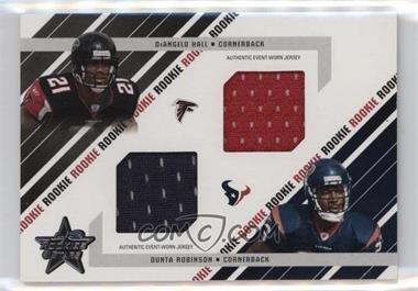 2004 Leaf Rookies & Stars - [Base] #287 - Dual Rookie Jersey - DeAngelo Hall, Dunta Robinson /500