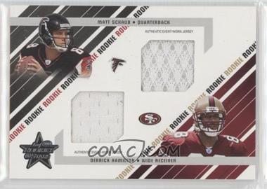 2004 Leaf Rookies & Stars - [Base] #297 - Dual Rookie Jersey - Matt Schaub, Derrick Hamilton /500