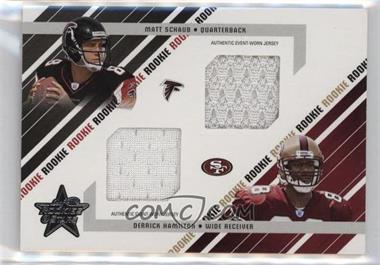 2004 Leaf Rookies & Stars - [Base] #297 - Dual Rookie Jersey - Matt Schaub, Derrick Hamilton /500