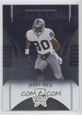 2004 Leaf Rookies & Stars - Crusade - Purple #C-14 - Jerry Rice /250