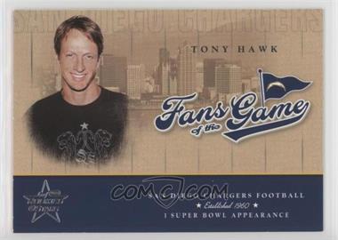 2004 Leaf Rookies & Stars - Fans of the Game #300FG-1 - Tony Hawk