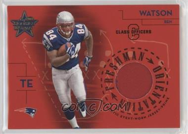 2004 Leaf Rookies & Stars - Freshman Orientation Materials - Class Officers #FO-19 - Ben Watson /100