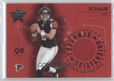 2004 Leaf Rookies & Stars - Freshman Orientation Materials #FO-30 - Matt Schaub /500