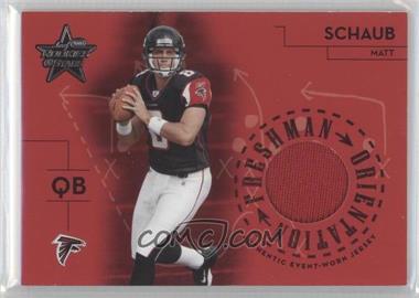 2004 Leaf Rookies & Stars - Freshman Orientation Materials #FO-30 - Matt Schaub /500