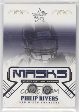 2004 Leaf Rookies & Stars - Masks #M-4 - Philip Rivers /325