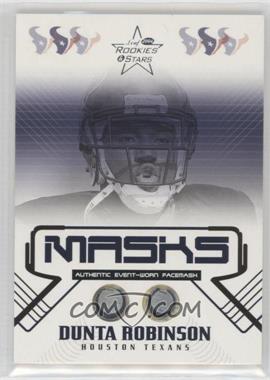 2004 Leaf Rookies & Stars - Masks #M-9 - Dunta Robinson /325